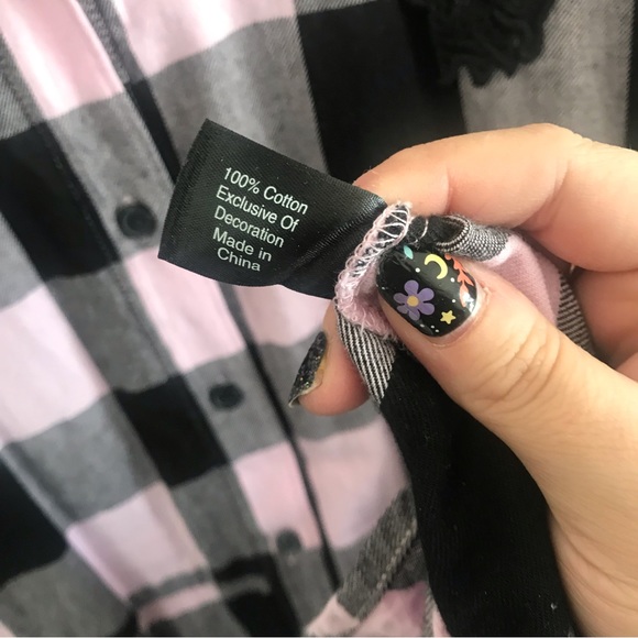 Unique lane Bryant flannel - Picture 6 of 7